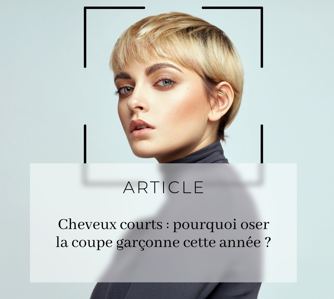 tendance cheveux coupe garconne